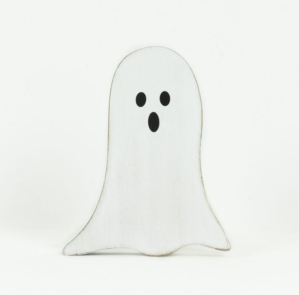 Wood Ghost Cutouts 12 x 11-1/2 Inch, Pack of 12 Fall Unfinished