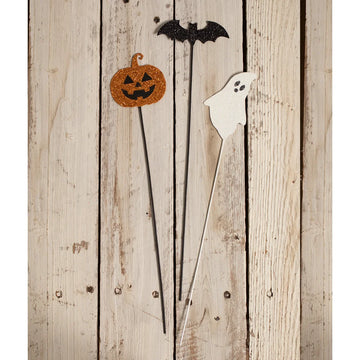 BETHANY LOWE HALLOWEEN FLORAL PICK SET
