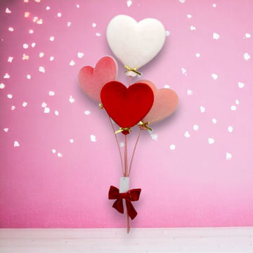 VALENTINE'S DAY HEART BALLOONS