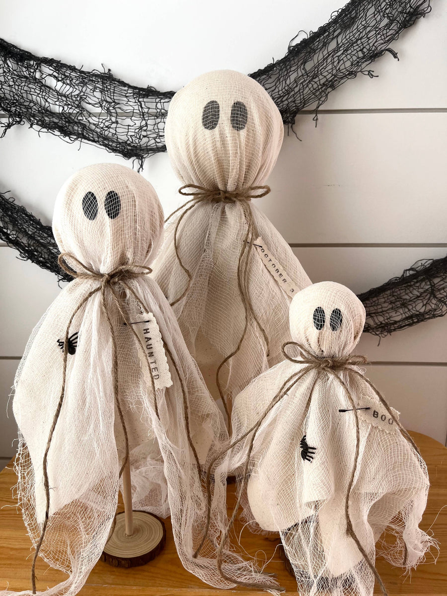 PRIMITIVE HALLOWEEN GHOSTS