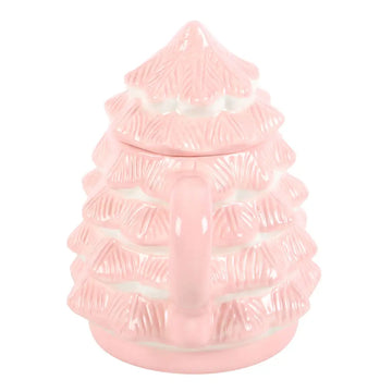 PINK CHRISTMAS TREE MUG