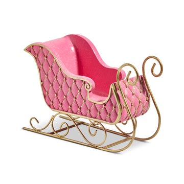 PINK AND GOLD QUILTED SLEIGH