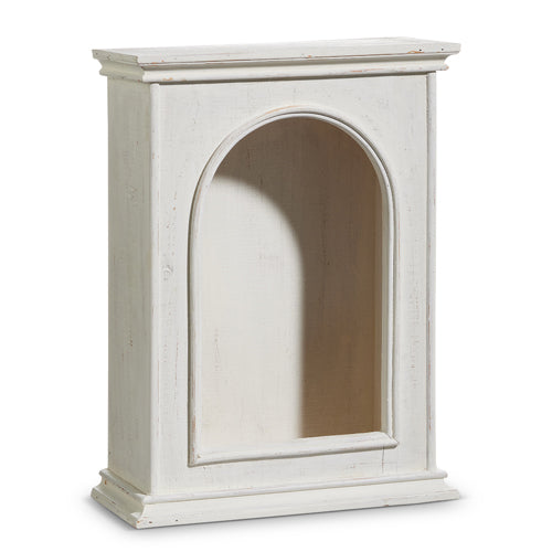 MINI WHITE CURIO CABINET