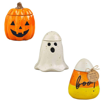 HALLOWEEN CANDY CANISTERS