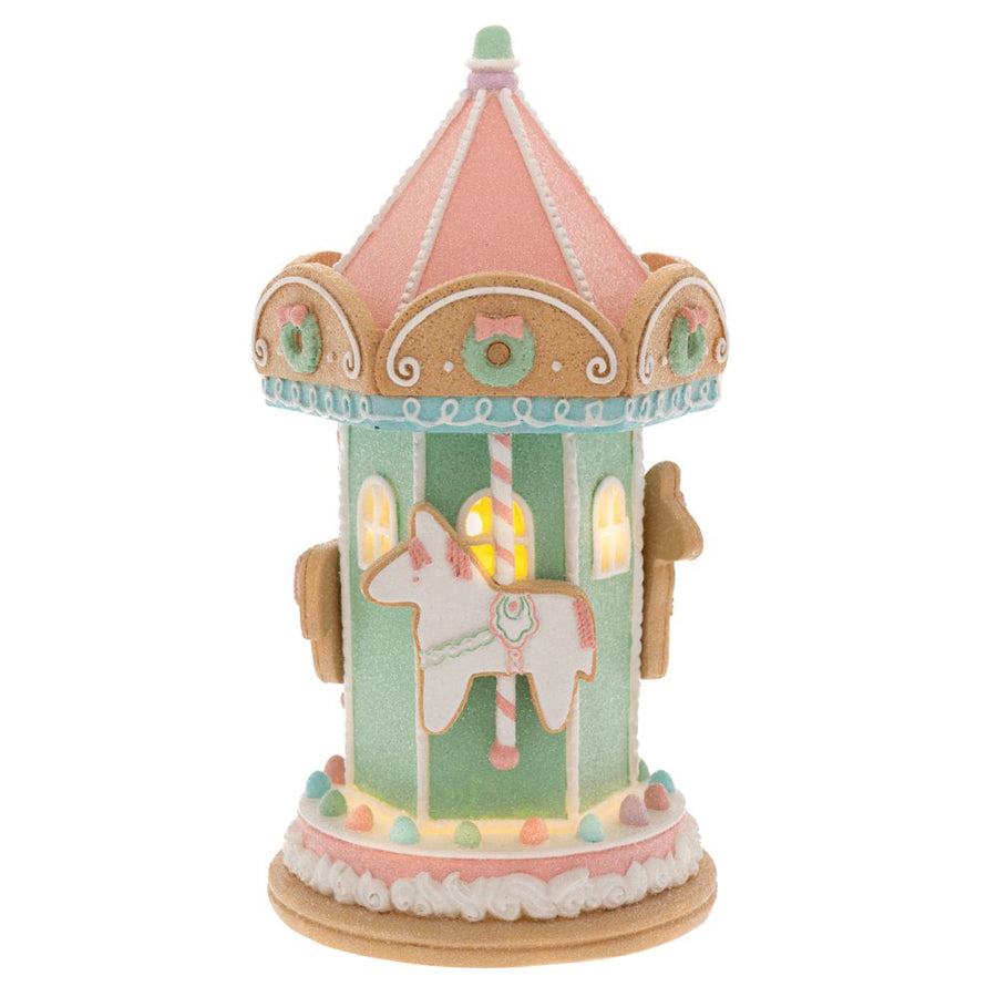 ILLUMINATED PASTEL CAROUSEL