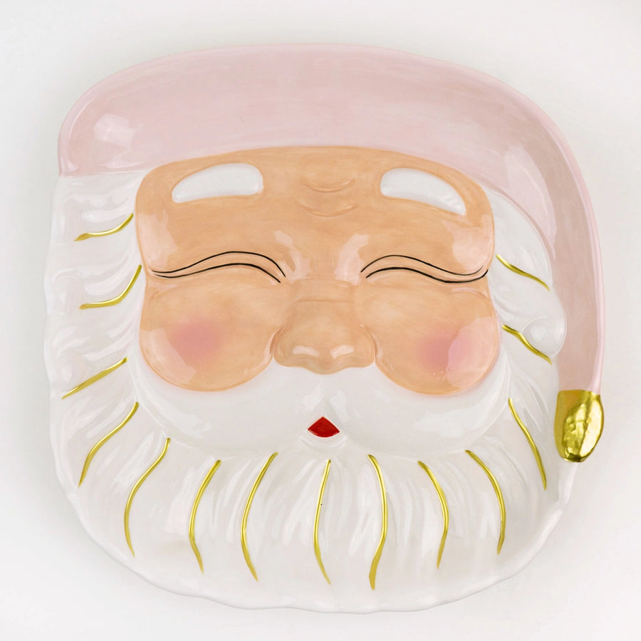 PINK SANTA PLATTER