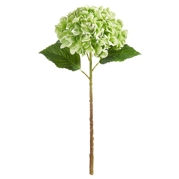 REAL TOUCH GREEN HYDRANGEA STEM