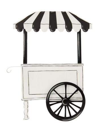 LARGE FRENCH FLOWER CART