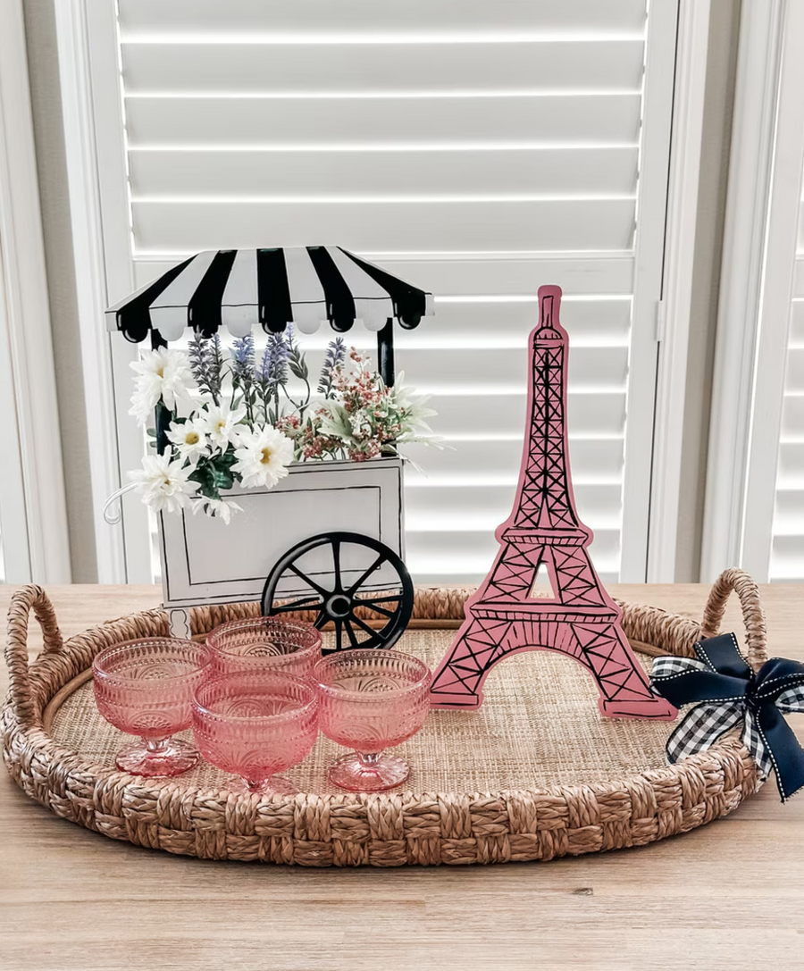 SMALL FRENCH FLOWER CART