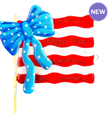 BOW AMERICAN FLAG