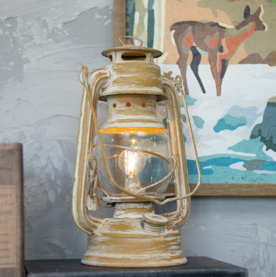 MUSTARD CABIN LED LANTERN