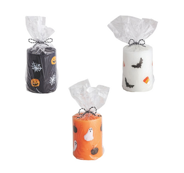 HALLOWEEN PILLAR CANDLES