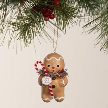 GINGERBREAD BOY ORNAMENT
