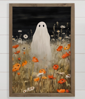 GHOST IN WILDFLOWER PICTURE