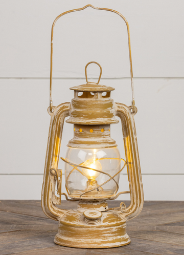 MUSTARD CABIN LED LANTERN
