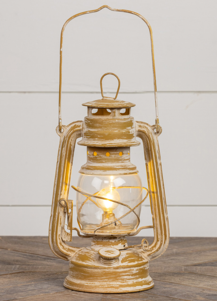 MUSTARD CABIN LED LANTERN