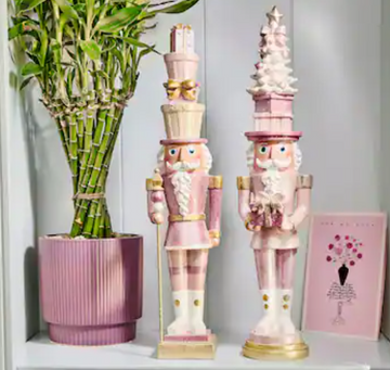 BLUSH SUGARED NUTCRACKER SET