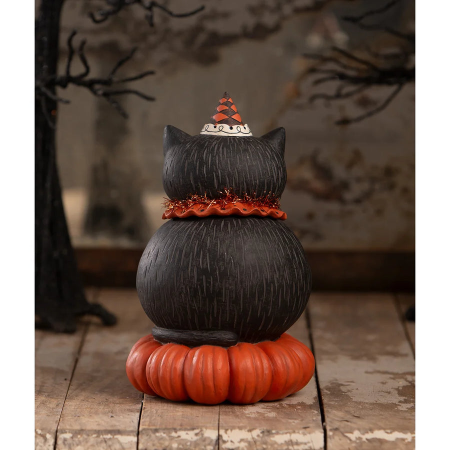 HAPPY PLUMPKIN JACK CONTAINER BY JOHANNA PARKER FOR BETHANY LOWE DESIGNS