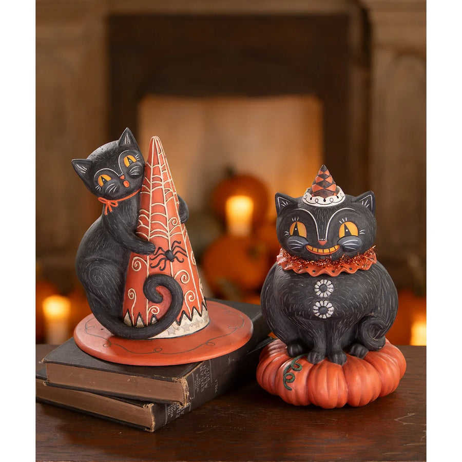 HAPPY PLUMPKIN JACK CONTAINER BY JOHANNA PARKER FOR BETHANY LOWE DESIGNS