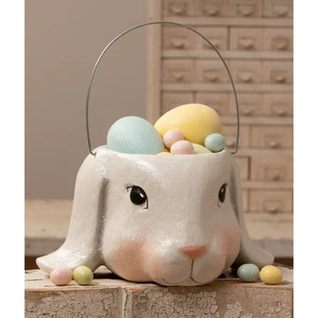 LARGE FLOPPY EAR BUNNY BUCKET - IN STOCK