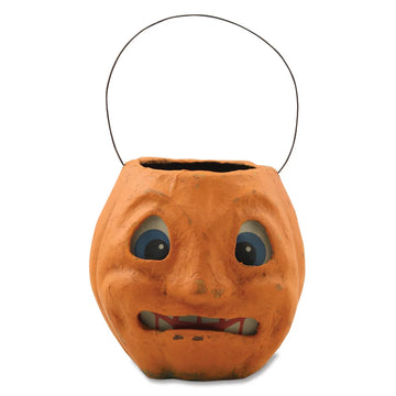 SCARY VINTAGE PUMPKIN BUCKET