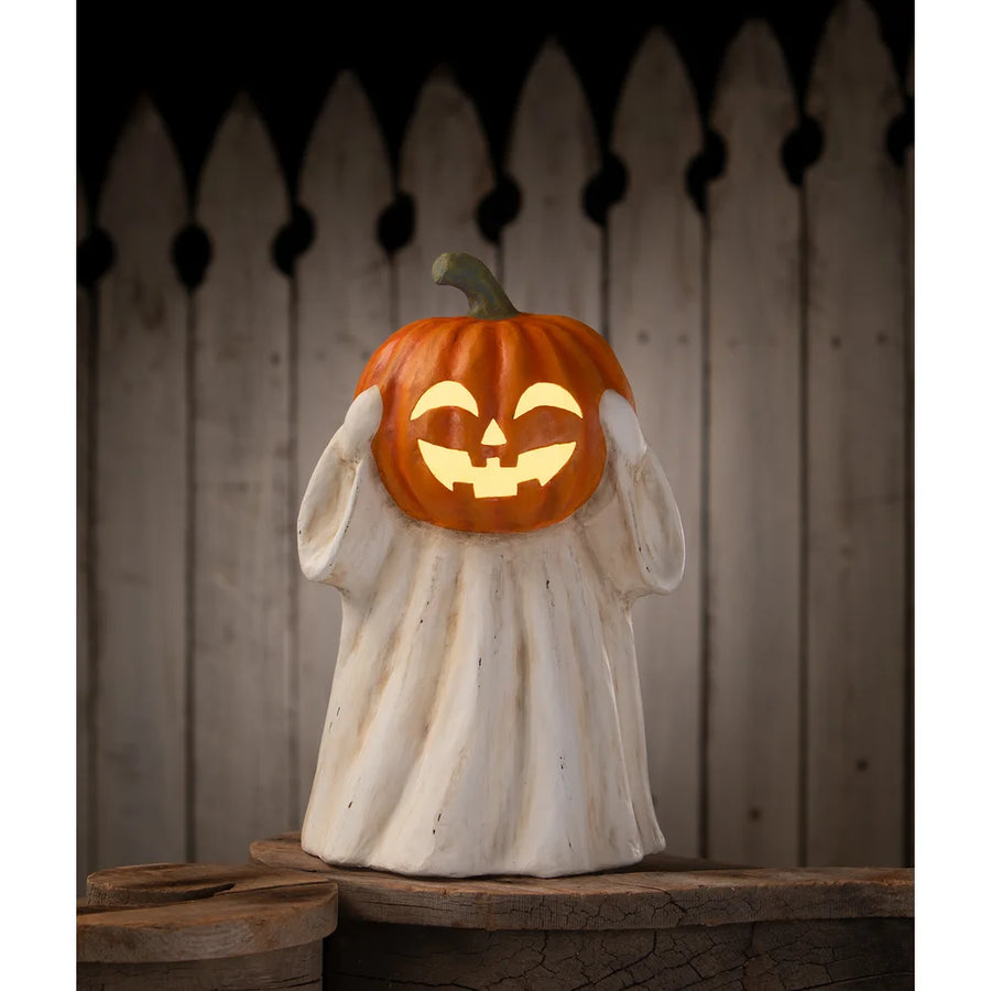 Ghost Jack 'o Lantern By Bethany Lowe Designs – Purple Box Boutique