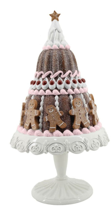 TIERED GINGERBREAD CAKE