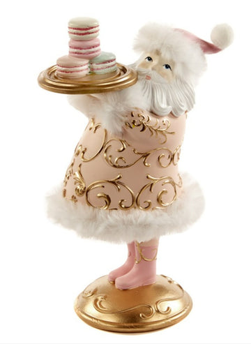 CANDY SANTA WITH MACARON PLATE