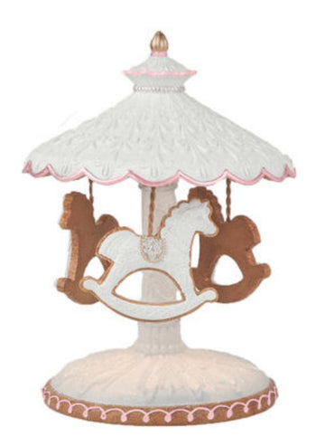 GINGERBREAD CAROUSEL WITH MUSIC