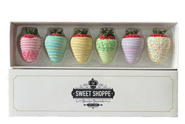 ASSORTED STRAWBERRY ORNAMENTS IN GIFT BOX
