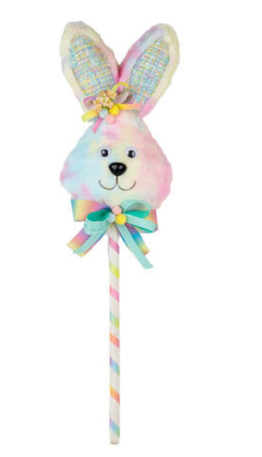 BUNNY HEAD ON STRAW PICK