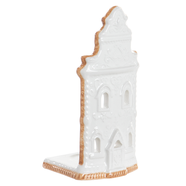 GINGERBREAD HOUSE TEALIGHT HOLDER - TRIANGLE ROOF