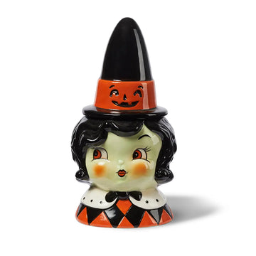 JOHANNA PARKER CARNIVAL COTTAGE WITCH CANISTER