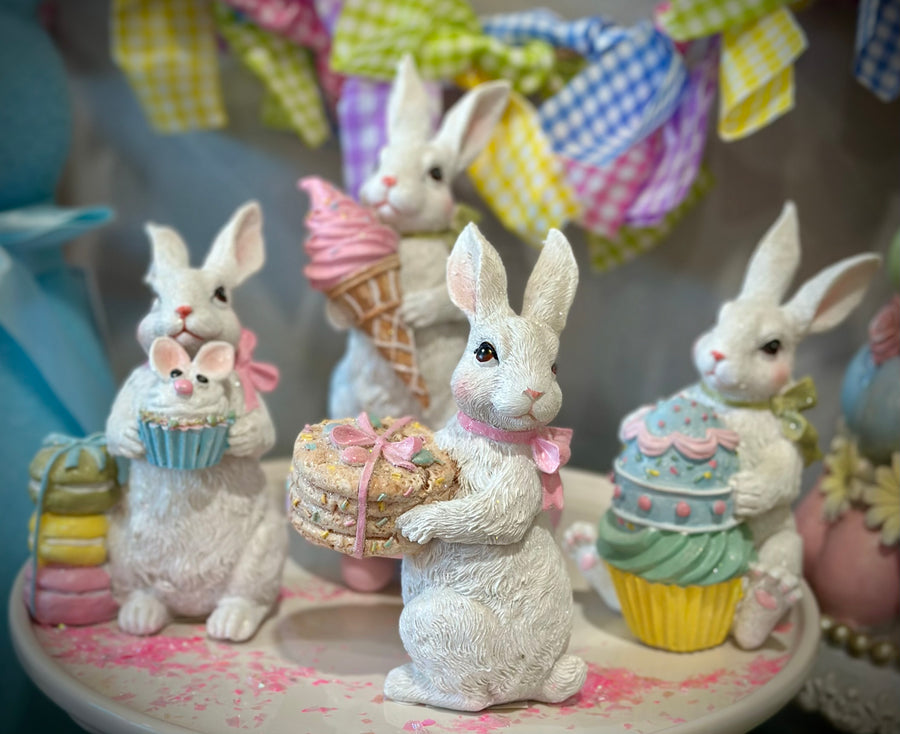 ASSORTED EASTER BUNNY WITH TREATS