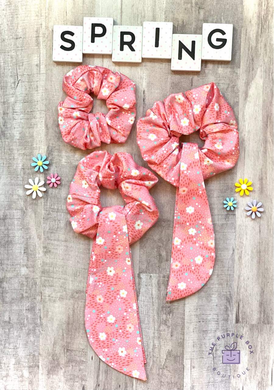 PINK FLORAL FIELDS HAIR ACCESSORY